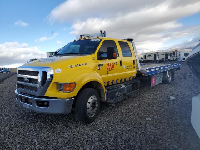 3FRWW6FE7FV744776 - 2015 FORD F650 SUPER DUTY YELLOW photo 1