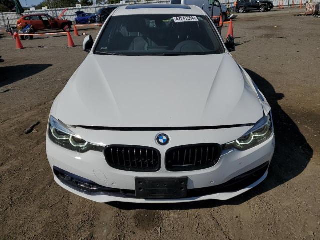 WBA8B9G54JNU96246 - 2018 BMW 330 I WHITE photo 5