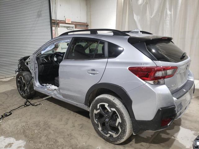 JF2GTHMC1M8272462 - 2021 SUBARU CROSSTREK LIMITED SILVER photo 2