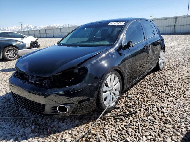 WVWNM7AJ7DW023661 - 2013 VOLKSWAGEN GOLF BLACK photo 1