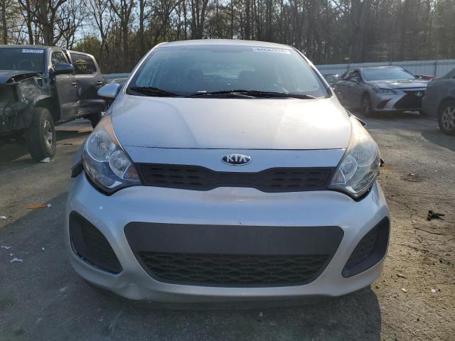 KNADM5A34D6246822 - 2013 KIA RIO LX SILVER photo 5