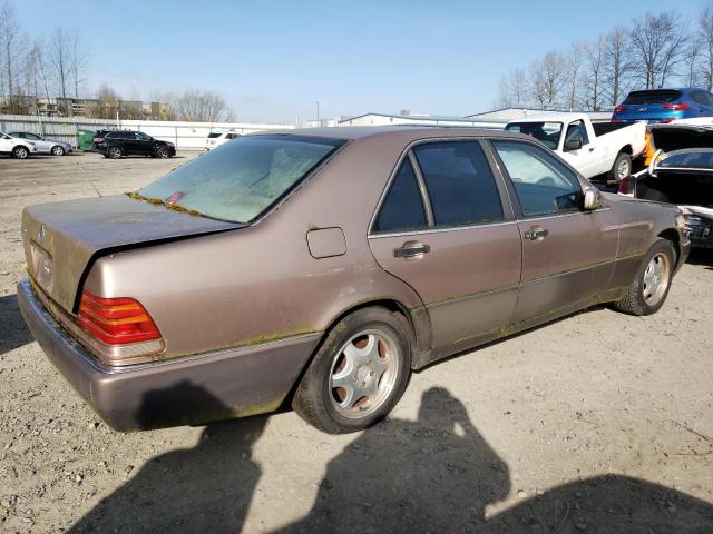 WDBGA32E2PA109780 - 1993 MERCEDES-BENZ 300 SE BROWN photo 3