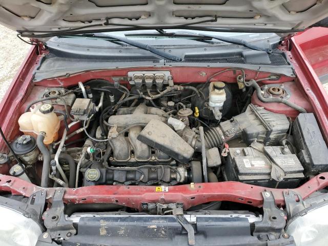 1FMYU03155KA30162 - 2005 FORD ESCAPE XLT RED photo 12