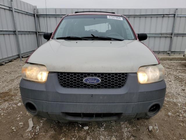 1FMYU03155KA30162 - 2005 FORD ESCAPE XLT RED photo 5