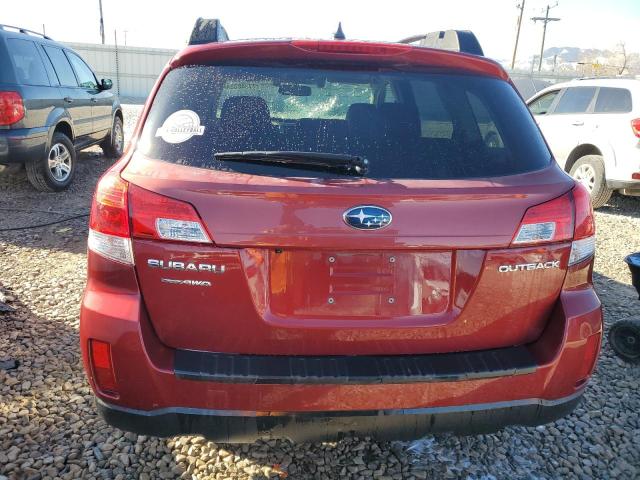 4S4BRCPC2D3244071 - 2013 SUBARU OUTBACK 2.5I LIMITED BURGUNDY photo 6