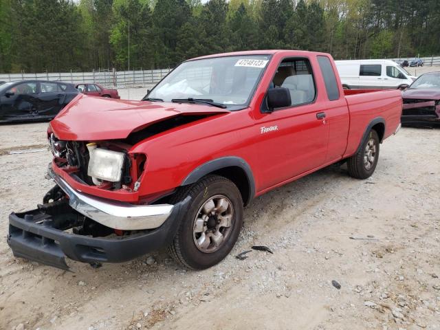 1N6DD26SXXC333659 - 1999 NISSAN FRONTIER KING CAB XE RED photo 1