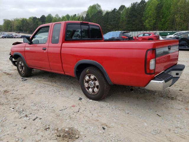 1N6DD26SXXC333659 - 1999 NISSAN FRONTIER KING CAB XE RED photo 2