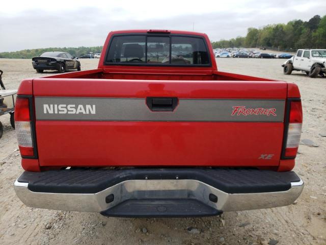 1N6DD26SXXC333659 - 1999 NISSAN FRONTIER KING CAB XE RED photo 6