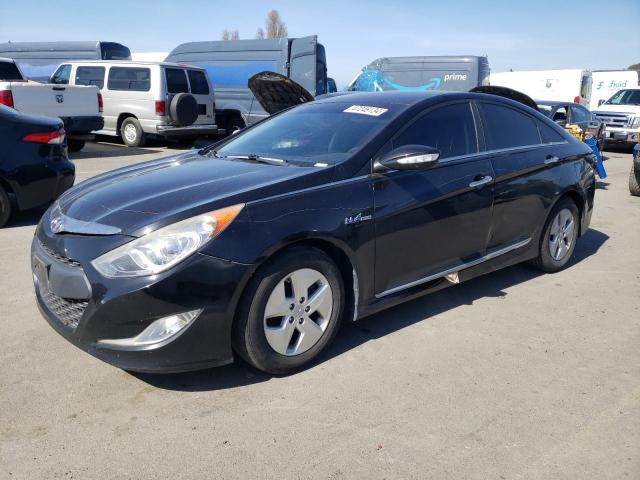 KMHEC4A4XCA021146 - 2012 HYUNDAI SONATA HYBRID BLACK photo 1