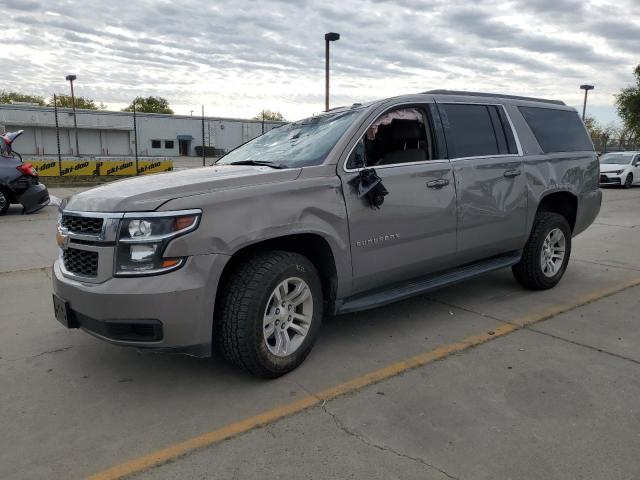 1GNSCHKC6HR400598 - 2017 CHEVROLET SUBURBAN C1500 LT BEIGE photo 1