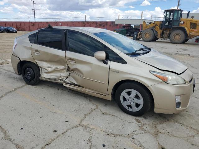 JTDKN3DU6B1389913 - 2011 TOYOTA PRIUS BEIGE photo 4