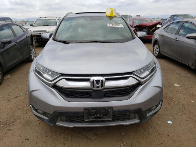 5J6RW2H94HL034287 - 2017 HONDA CR-V TOURING SILVER photo 5