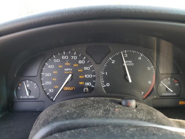1G8ZH52872Z103716 - 2002 SATURN SL1 BLACK photo 9
