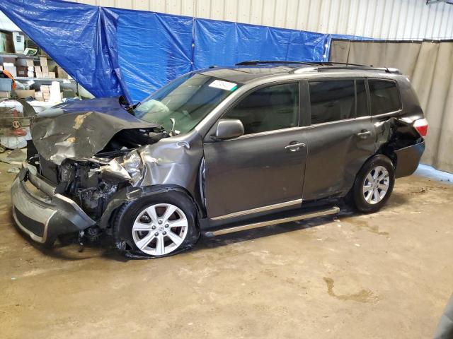 5TDZK3EH3DS111503 - 2013 TOYOTA HIGHLANDER BASE Gris photo 1