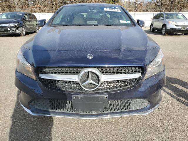 WDDSJ4GBXJN678107 - 2018 MERCEDES-BENZ CLA 250 4MATIC BLUE photo 5