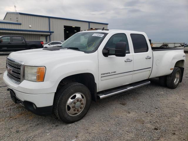 1GT426C87CF137390 - 2012 GMC SIERRA K3500 DENALI WHITE photo 1