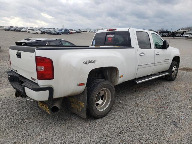 1GT426C87CF137390 - 2012 GMC SIERRA K3500 DENALI WHITE photo 3