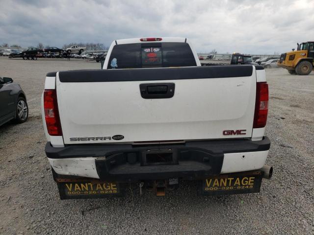 1GT426C87CF137390 - 2012 GMC SIERRA K3500 DENALI WHITE photo 6