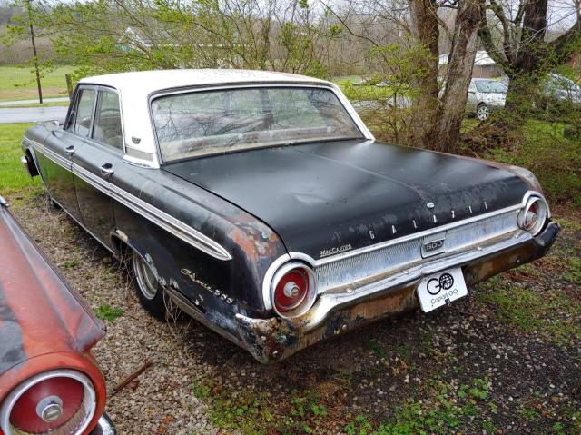 2P62W116590 - 1962 FORD GALAXIE BLACK photo 3