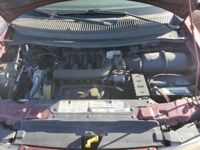 2FMZA514XWBC26018 - 1998 FORD WINDSTAR WAGON BURGUNDY photo 12