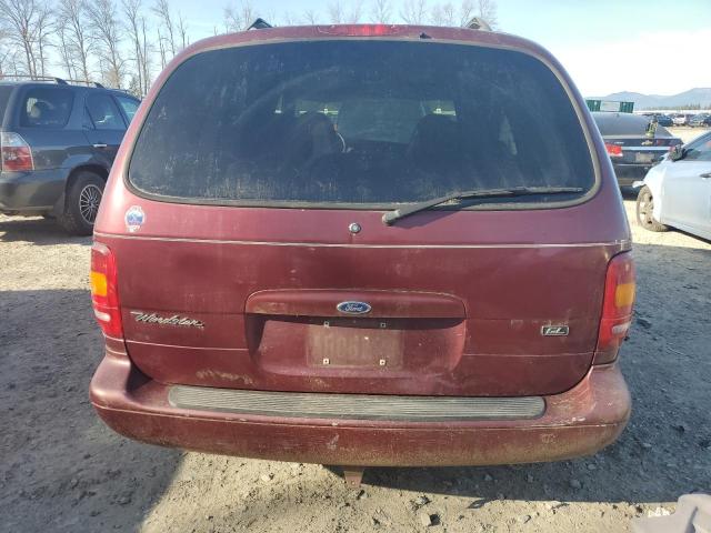 2FMZA514XWBC26018 - 1998 FORD WINDSTAR WAGON BURGUNDY photo 6