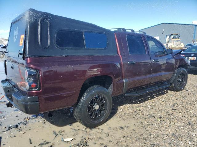 1D7HE28K05S363311 - 2005 DODGE DAKOTA QUAD BURGUNDY photo 3