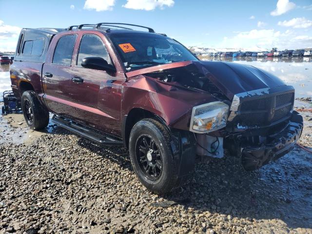 1D7HE28K05S363311 - 2005 DODGE DAKOTA QUAD BURGUNDY photo 4