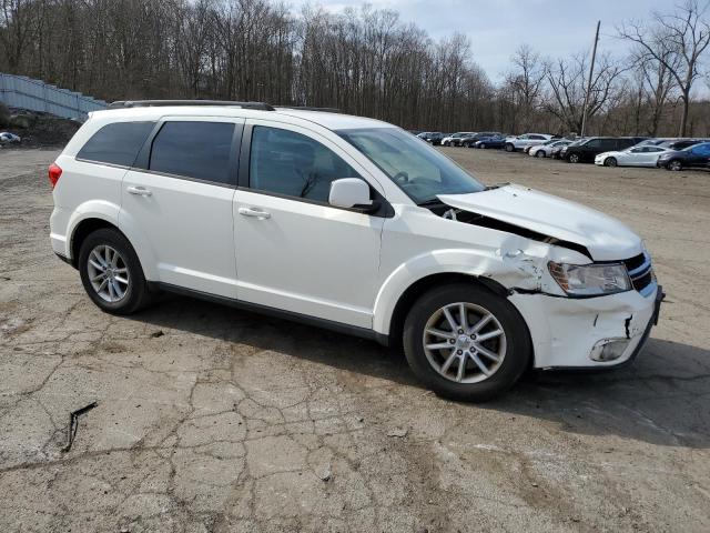 3C4PDCBB5DT723757 - 2013 DODGE JOURNEY SXT WHITE photo 4