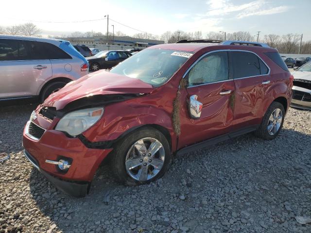 2GNALFEK6C1330783 - 2012 CHEVROLET EQUINOX LTZ RED photo 1