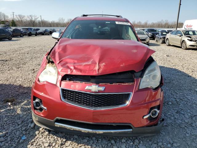 2GNALFEK6C1330783 - 2012 CHEVROLET EQUINOX LTZ RED photo 5