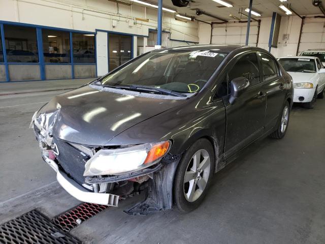 19XFA1F63AE017733 - 2010 HONDA CIVIC LX-S Մոխրագույն լուսանկար 2