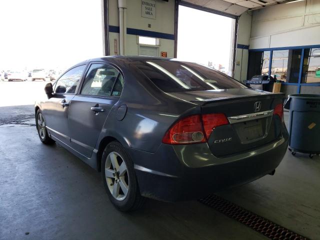 19XFA1F63AE017733 - 2010 HONDA CIVIC LX-S Մոխրագույն լուսանկար 3