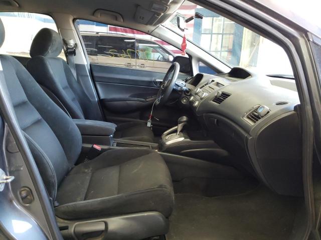 19XFA1F63AE017733 - 2010 HONDA CIVIC LX-S Մոխրագույն լուսանկար 5