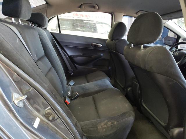19XFA1F63AE017733 - 2010 HONDA CIVIC LX-S Մոխրագույն լուսանկար 6