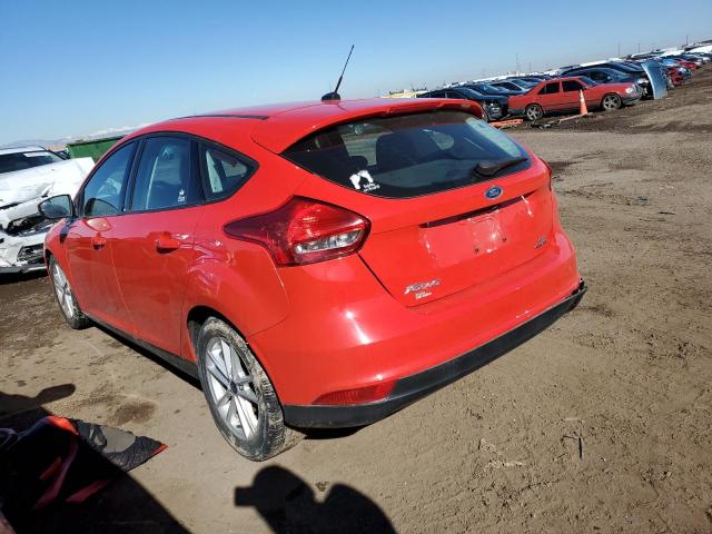 1FADP3K24GL284356 - 2016 FORD FOCUS SE RED photo 2
