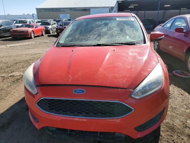 1FADP3K24GL284356 - 2016 FORD FOCUS SE RED photo 5