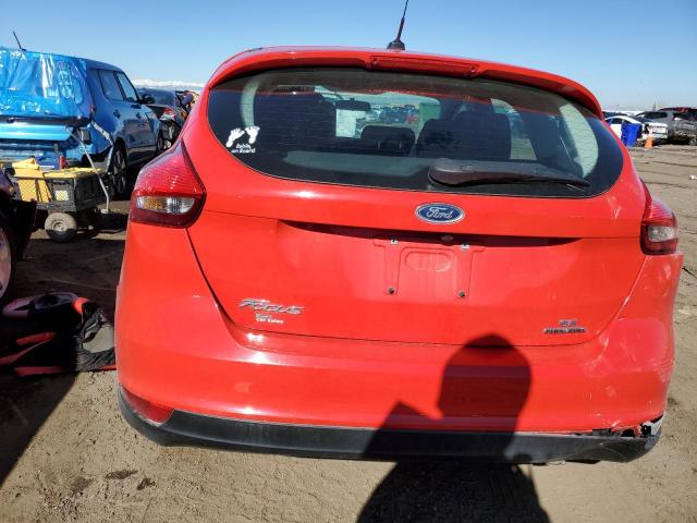 1FADP3K24GL284356 - 2016 FORD FOCUS SE RED photo 6