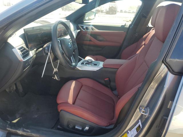 WBY43AW00PFP80951 - 2023 BMW I4 EDRIVE3 ნაცრისფერი ფოტო 7