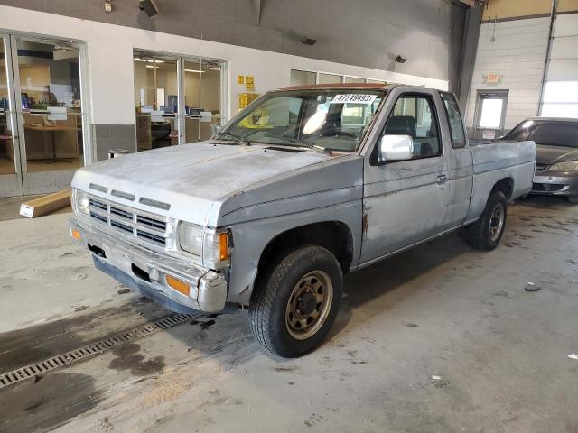 1N6SD16S4MC385527 - 1991 NISSAN TRUCK KING CAB GRAY photo 1