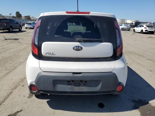 KNDJP3A52E7079097 - 2014 KIA SOUL + WHITE photo 6