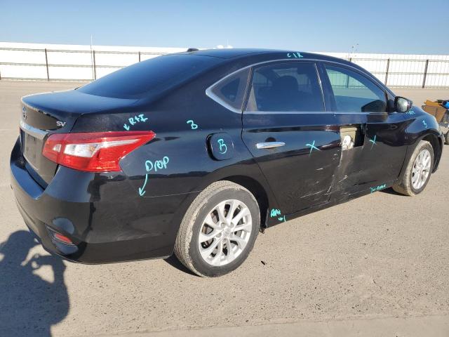 3N1AB7AP6JL633340 - 2018 NISSAN SENTRA S BLACK photo 3