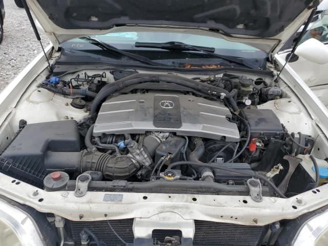 JH4KA96552C008706 - 2002 ACURA 3.5RL WHITE photo 11