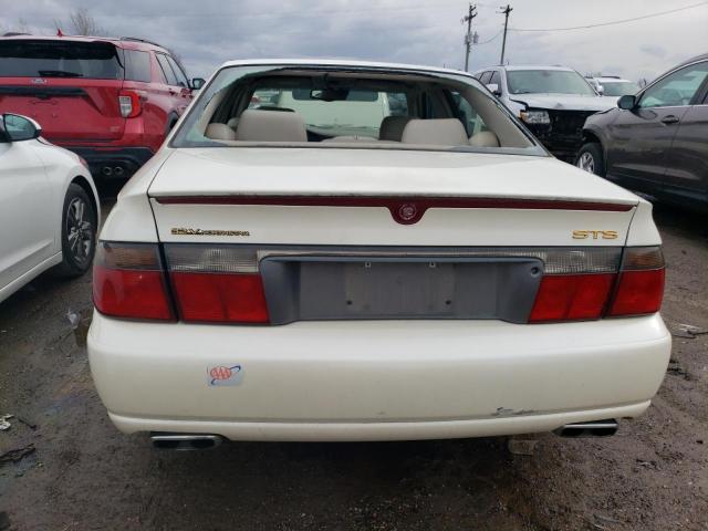 1G6KY5494YU155858 - 2000 CADILLAC SEVILLE STS WHITE photo 6