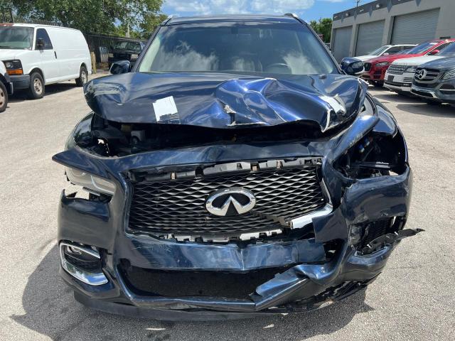 5N1DL0MN7HC519051 - 2017 INFINITI QX60 BLUE photo 5