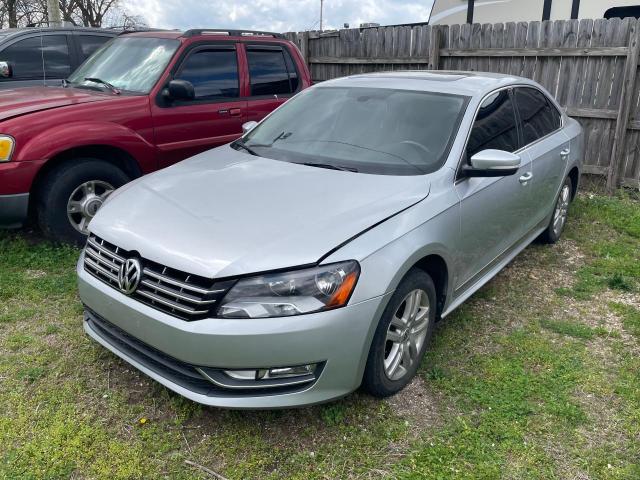 1VWBN7A3XDC074393 - 2013 VOLKSWAGEN PASSAT SE SILVER photo 2