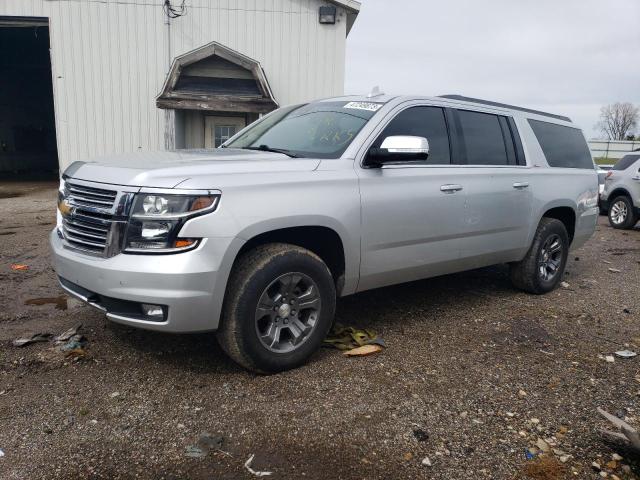 1GNSKHKC8JR391184 - 2018 CHEVROLET SUBURBAN K1500 LT SILVER photo 1