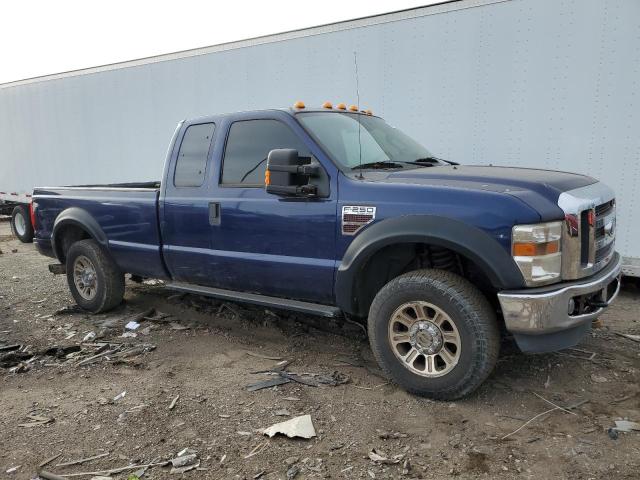 1FTSX21R98ED84338 - 2008 FORD F250 SUPER DUTY BLUE photo 4