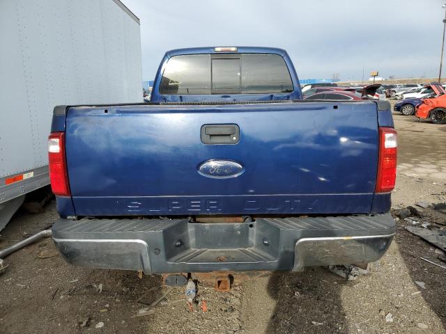 1FTSX21R98ED84338 - 2008 FORD F250 SUPER DUTY BLUE photo 6