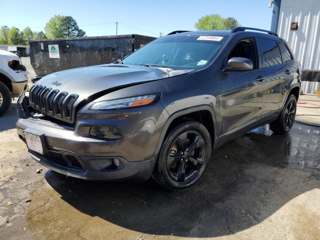 1C4PJLCB1FW723467 - 2015 JEEP CHEROKEE LATITUDE GRAY photo 1