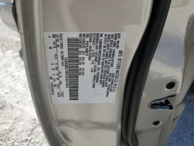 1LNHM81W93Y601823 - 2003 LINCOLN TOWN CAR EXECUTIVE TAN photo 12